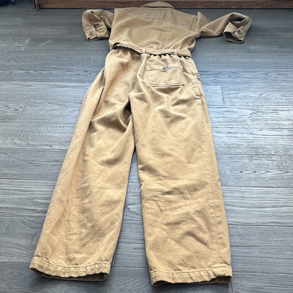 Reformation | Kendall Boiler Suit Jumpsuit Deserttan size 4 - Picture 15 of 16